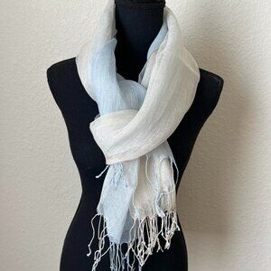 NWT 100% Linen Scarf